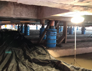冠航千斤顶参与上海玉佛寺整体平移工程